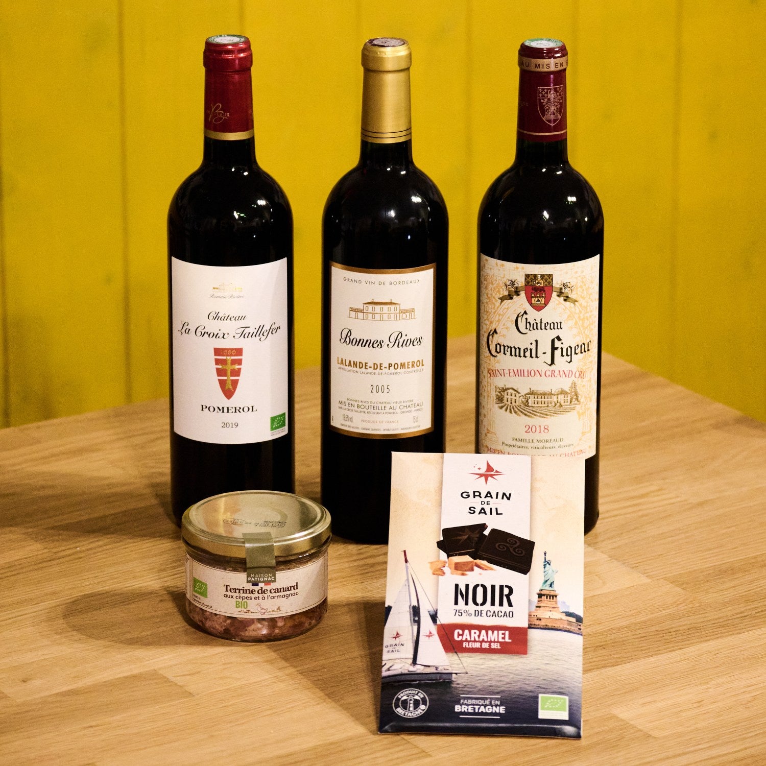 Geschenkset: Bordeaux Rouge