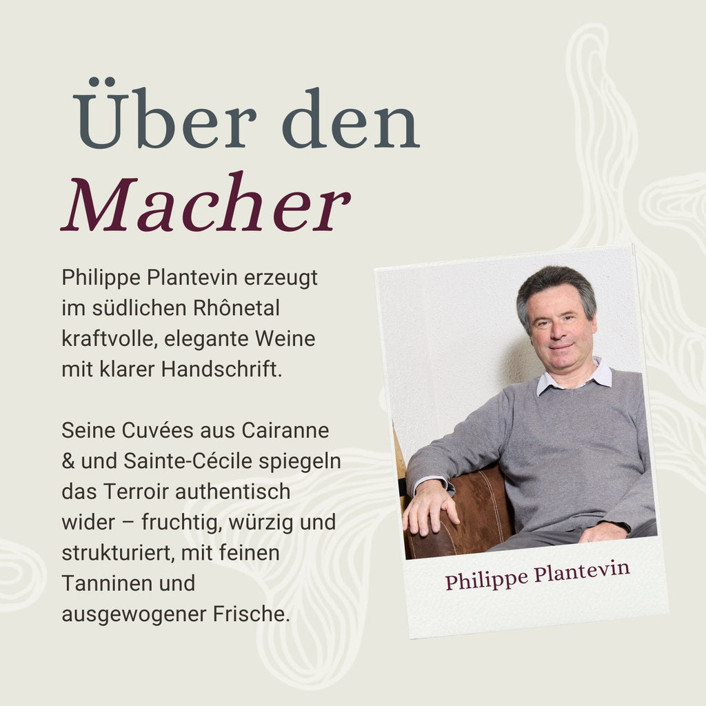 Domaine Philippe Plantevin, Winzer in Cairanne, Südliches Rhônetal