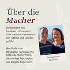 Domaine des Lauribert Weingut Visan, Isabelle und Laurent Sourdon, südliches Rhônetal