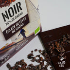 Grain de Sail Bio Zartbitterschokolade 75 Prozent Kakao Kakaosplitter Tafel 100g
