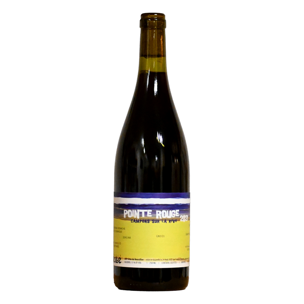 Pointe Rouge Côtes du Roussillon 2021 Bio, Vignoble Réveille, Flasche