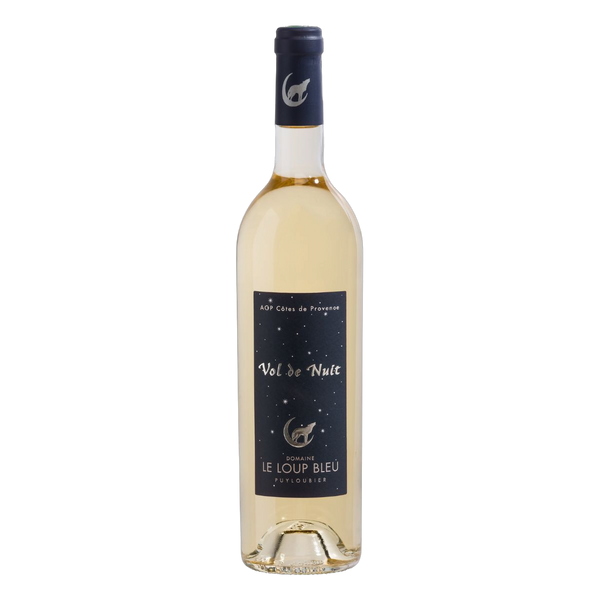 Vol de Nuit Côtes de Provence Blanc Bio, Domaine le Loup Bleu, Flasche