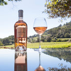 Bandol Rosé 2024, Croix d'Allons, serviert, Szene