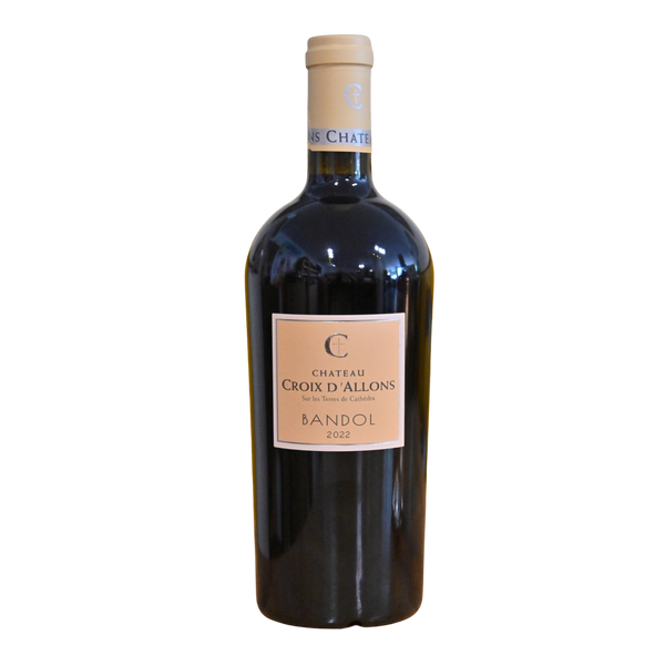 Bandol Rouge 2022, Croix d'Allons Bio, Flasche