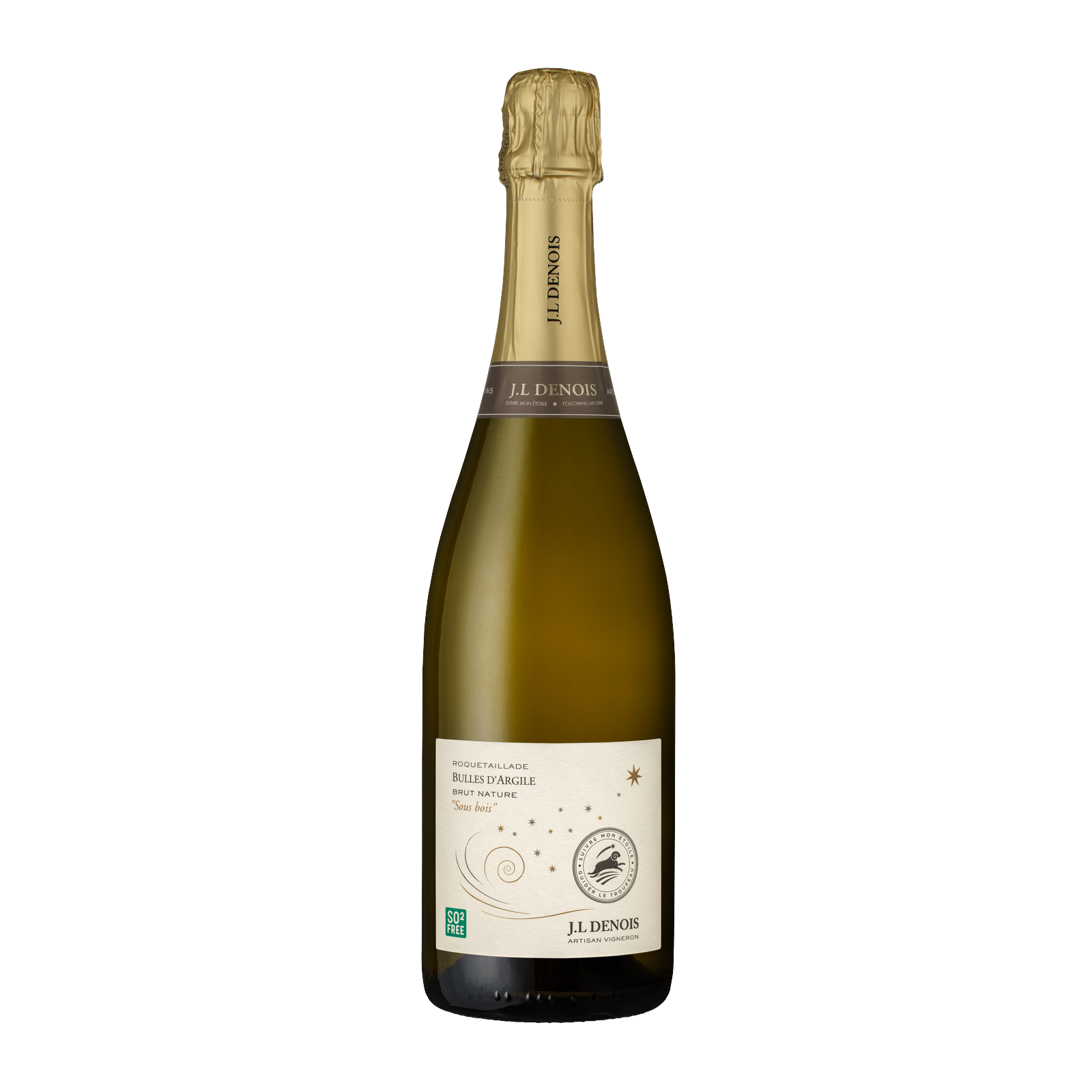 Bulles d'Argile Sous Bois Crémant de Limoux Bio Flasche, J.L. Denois