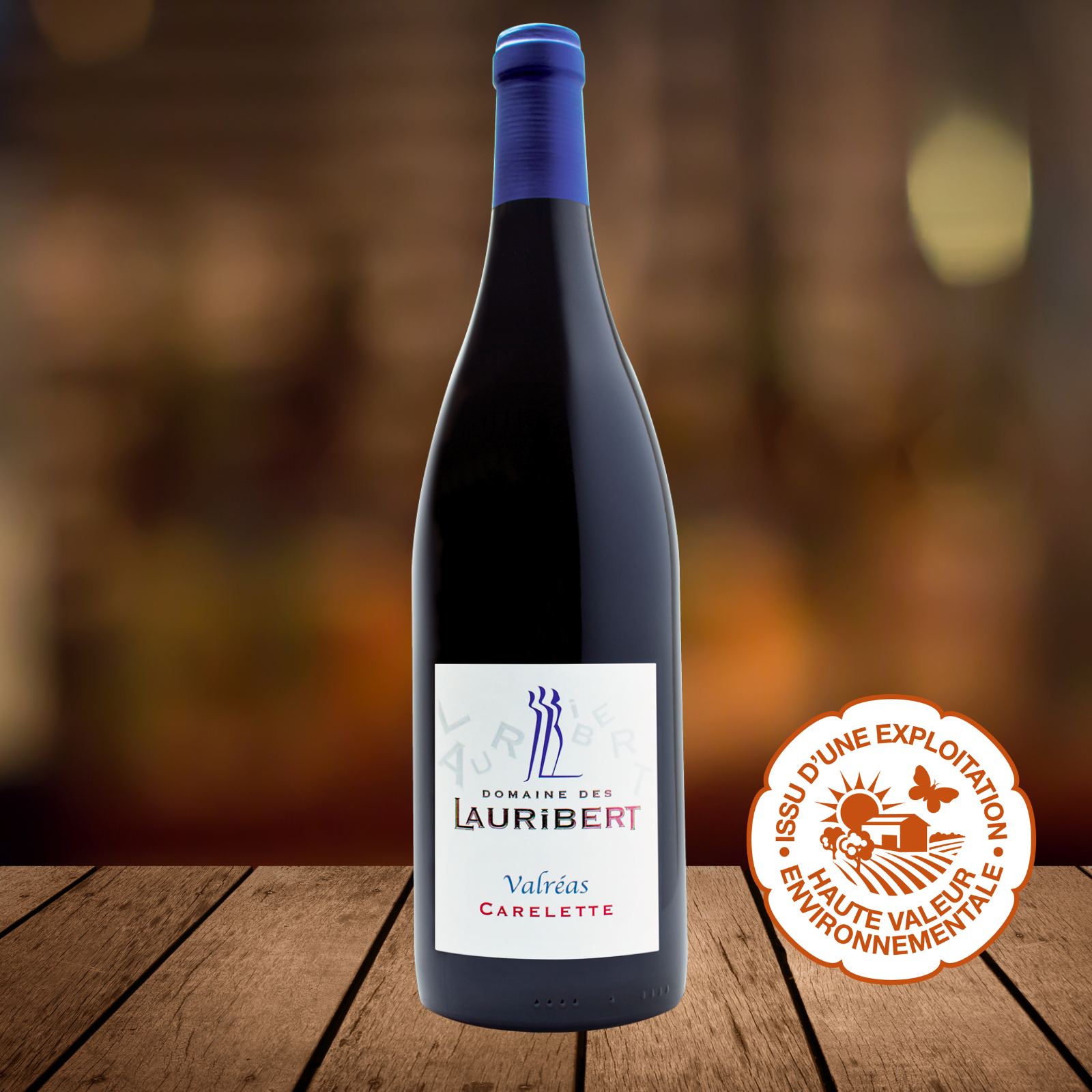 Carelette Valréas Rouge 2024, Rotwein aus Valréas, Domaine des Lauribert