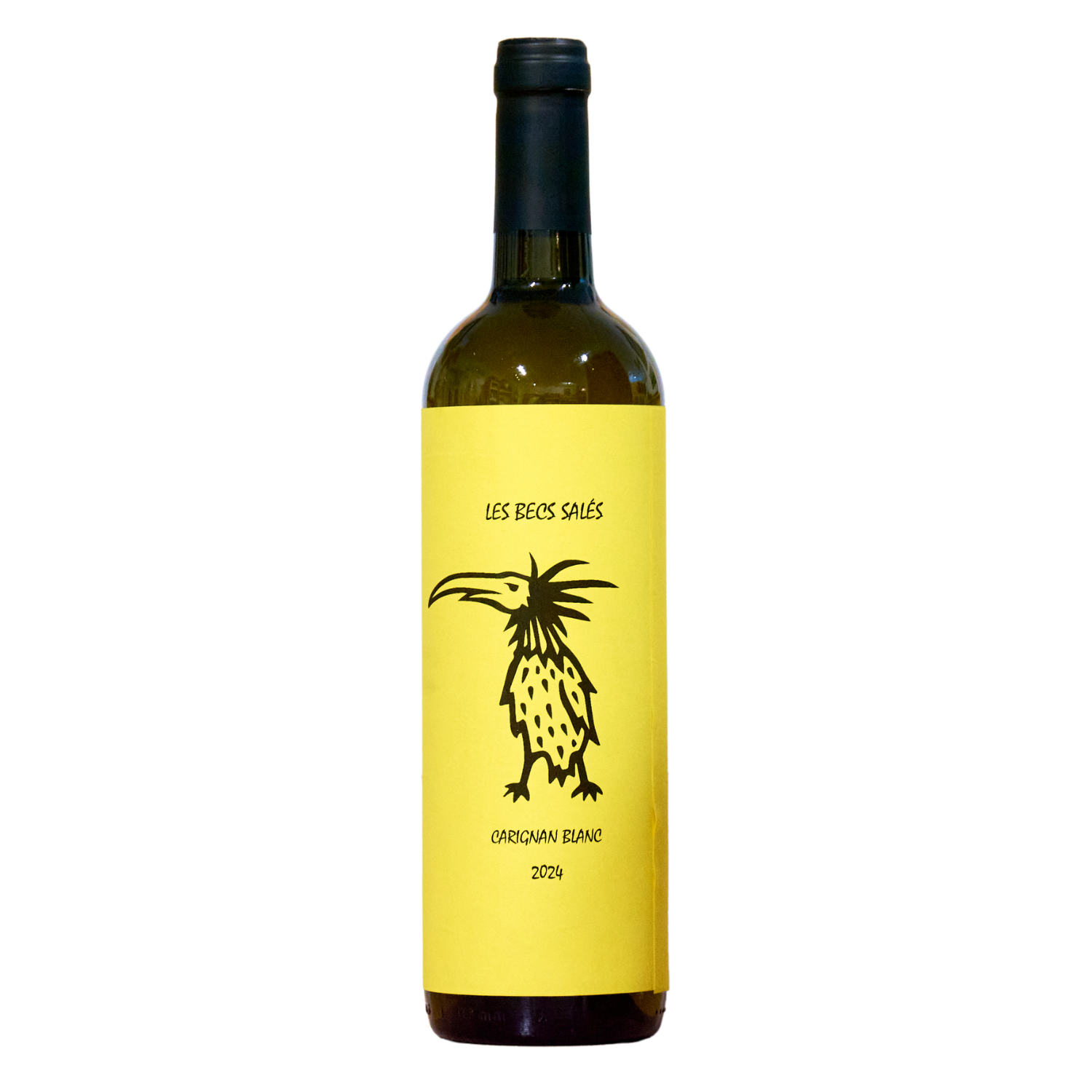Les Becs Salés, Carignan Blanc 2024, Flasche