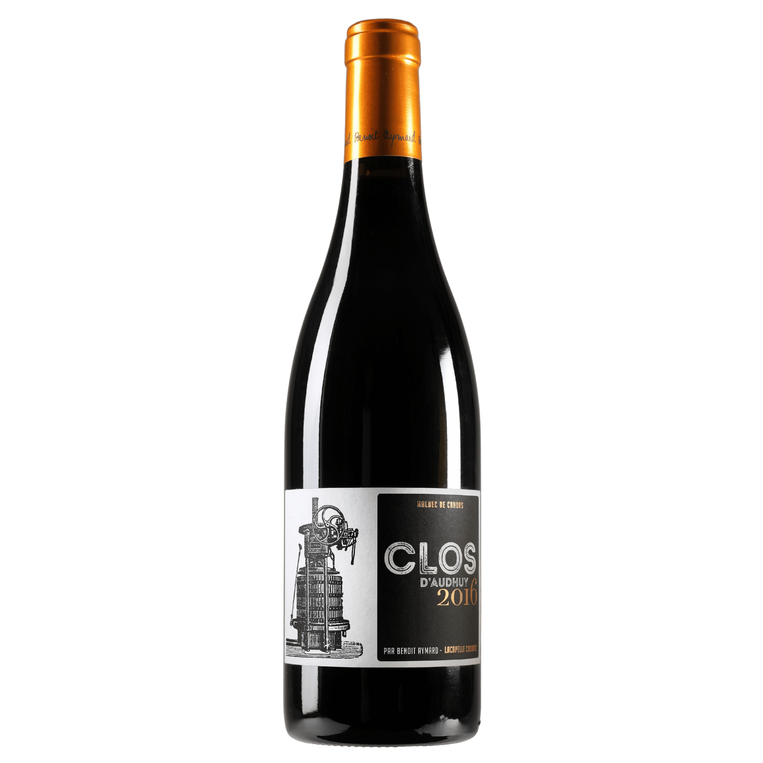 Clos d'Audhuy Cahors 2021, Malbec Bio, Flasche
