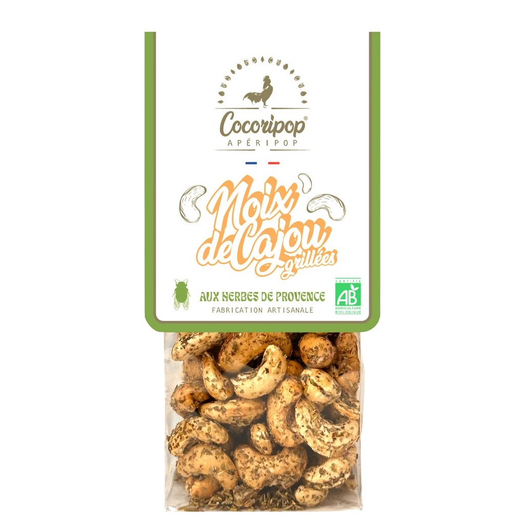 Cocoripop Bio Cashewkerne Kräuter der Provence geröstet Beutel 110 g