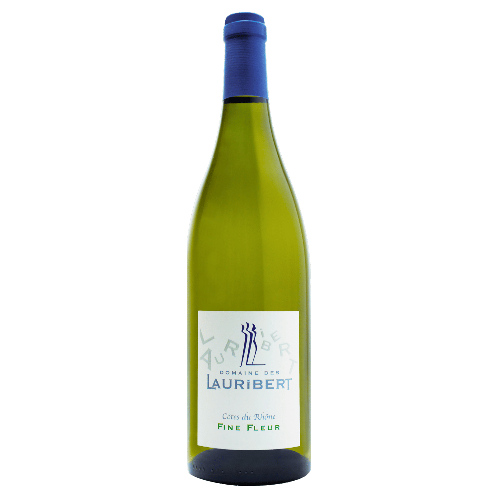 Fine Fleur Côtes-du-Rhône Blanc 2025 Flasche, Domaine des Lauribert Weißwein
