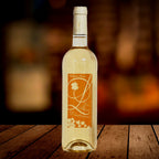 Fleur de Lucéna Süßwein, Domaine de Lucéna, serviert, Szene