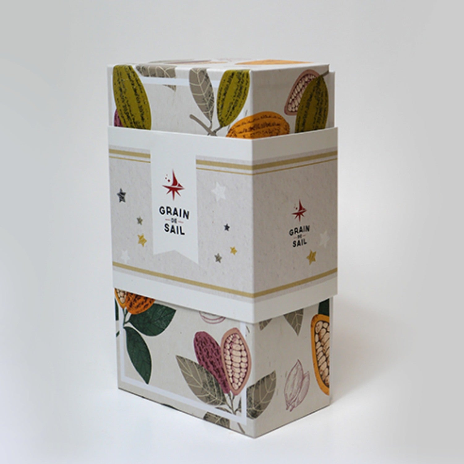 Grain de Sail Weihnachtsschokolade Geschenkbox - Bio