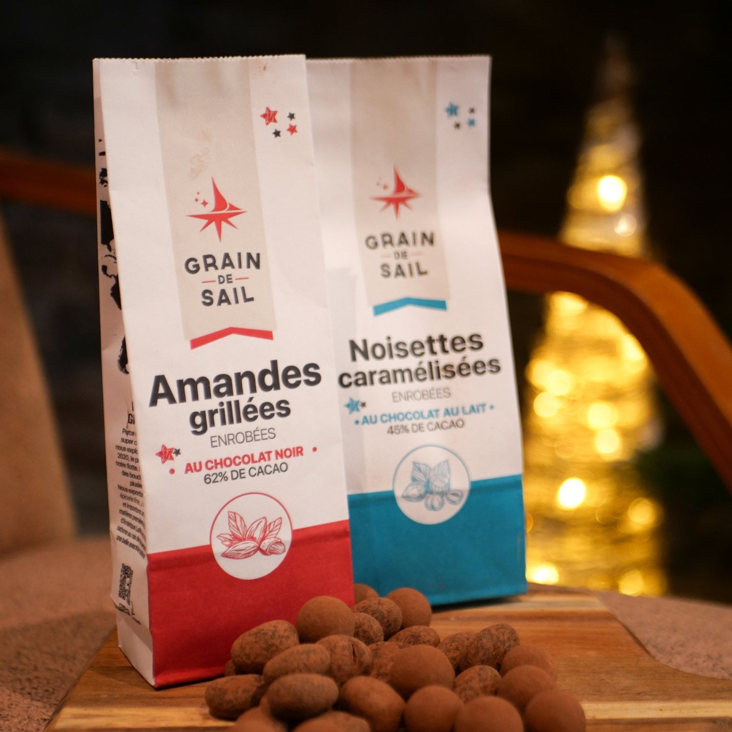 Bio Knusperhaselnüsse in Milchschokolade 100g