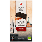 Grain de Sail Bio Zartbitterschokolade Karamell Fleur de Sel Tafel 100g