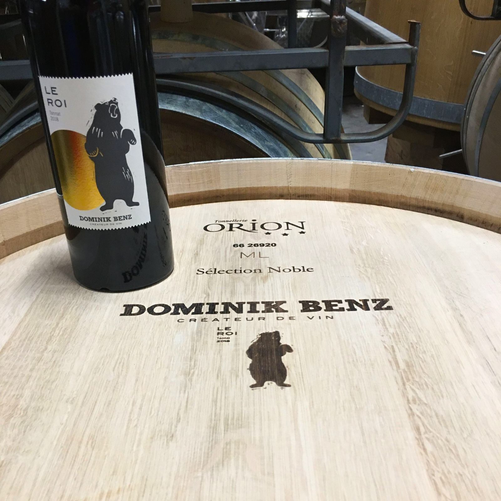 Le Roi Grande Réserve, Ariège 2020, serviert, Szene
