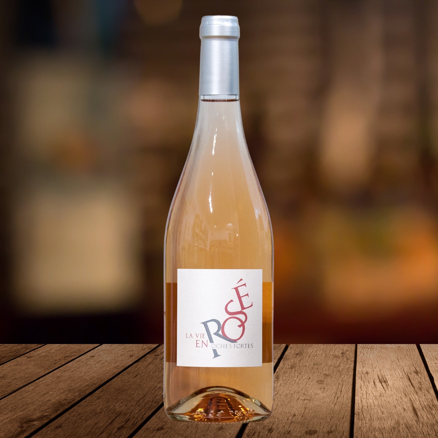 La Vie en Rosé, Ventoux Rosé 2024, serviert, Szene