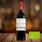 Château Vieux-Rivière, Lalande-de-Pomerol 2022, serviert, Szene
