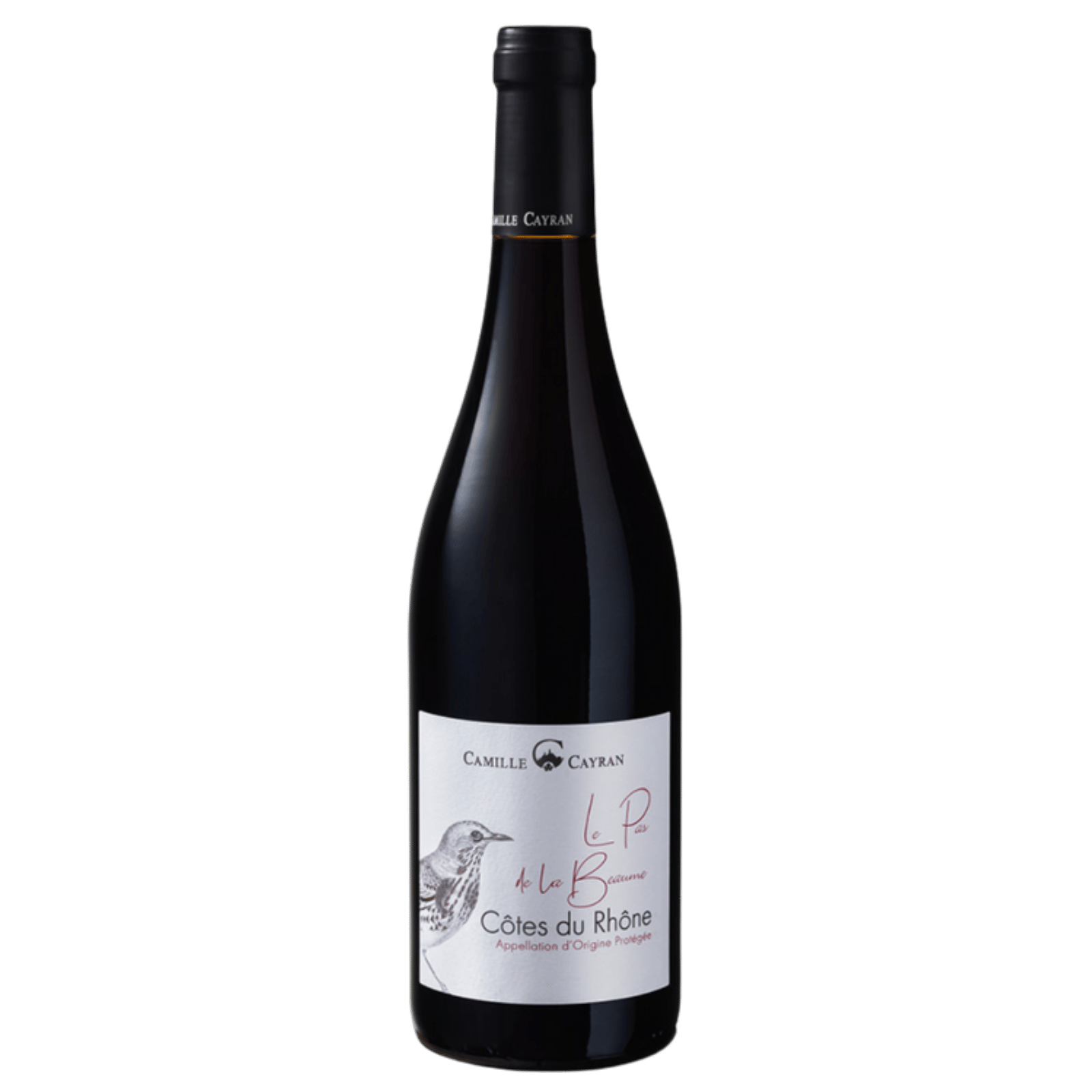 Le Pas de la Beaume Côtes-du-Rhône Rouge 0,375l, Flasche