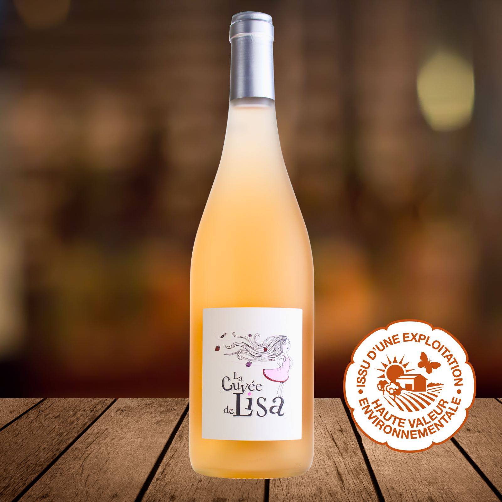 La Cuvée de Lisa Vaucluse Rosé 2025, Rosé aus Vaucluse, Domaine des Lauribert