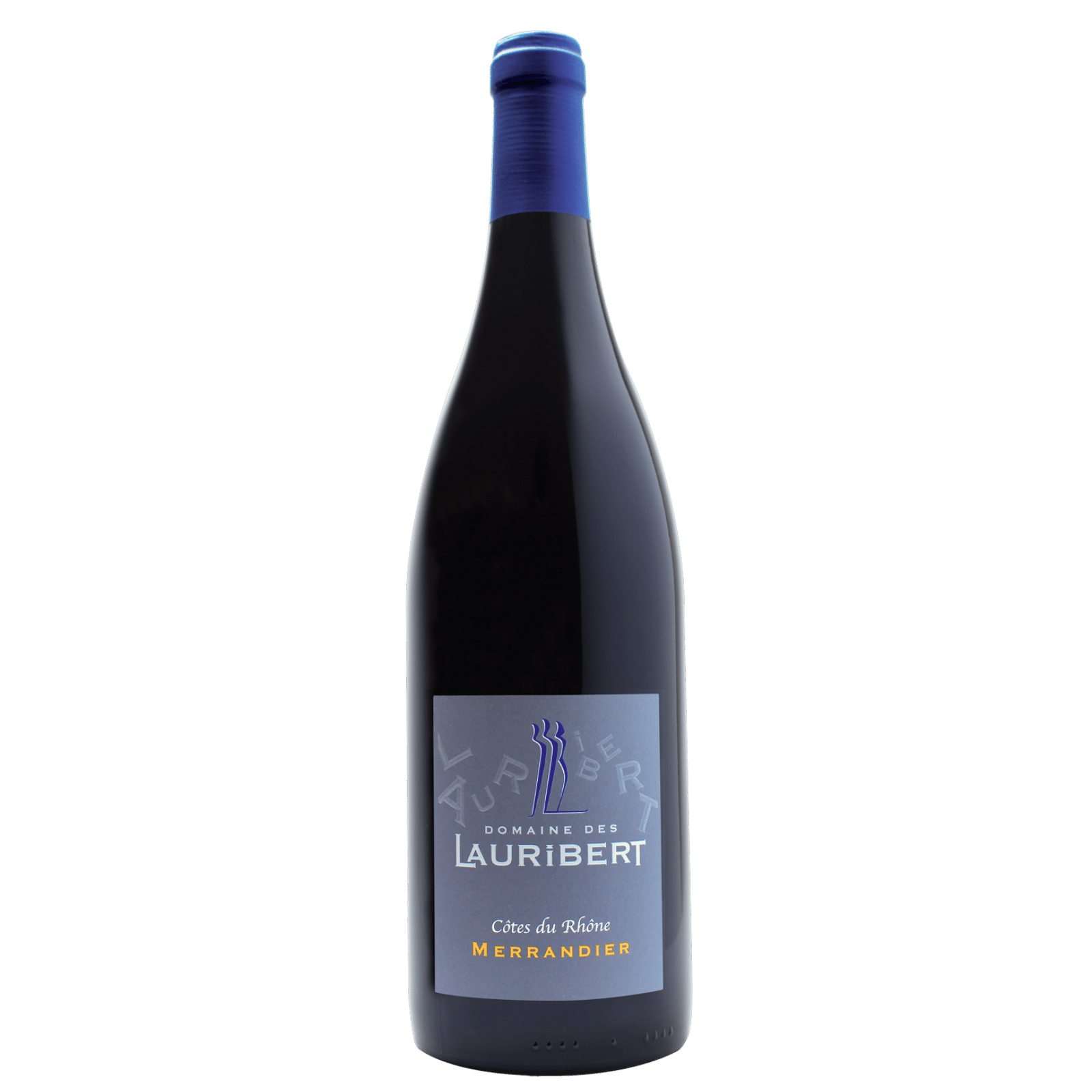 Merrandier Côtes du Rhône Rouge 2024 Flasche, Domaine des Lauribert Rotwein