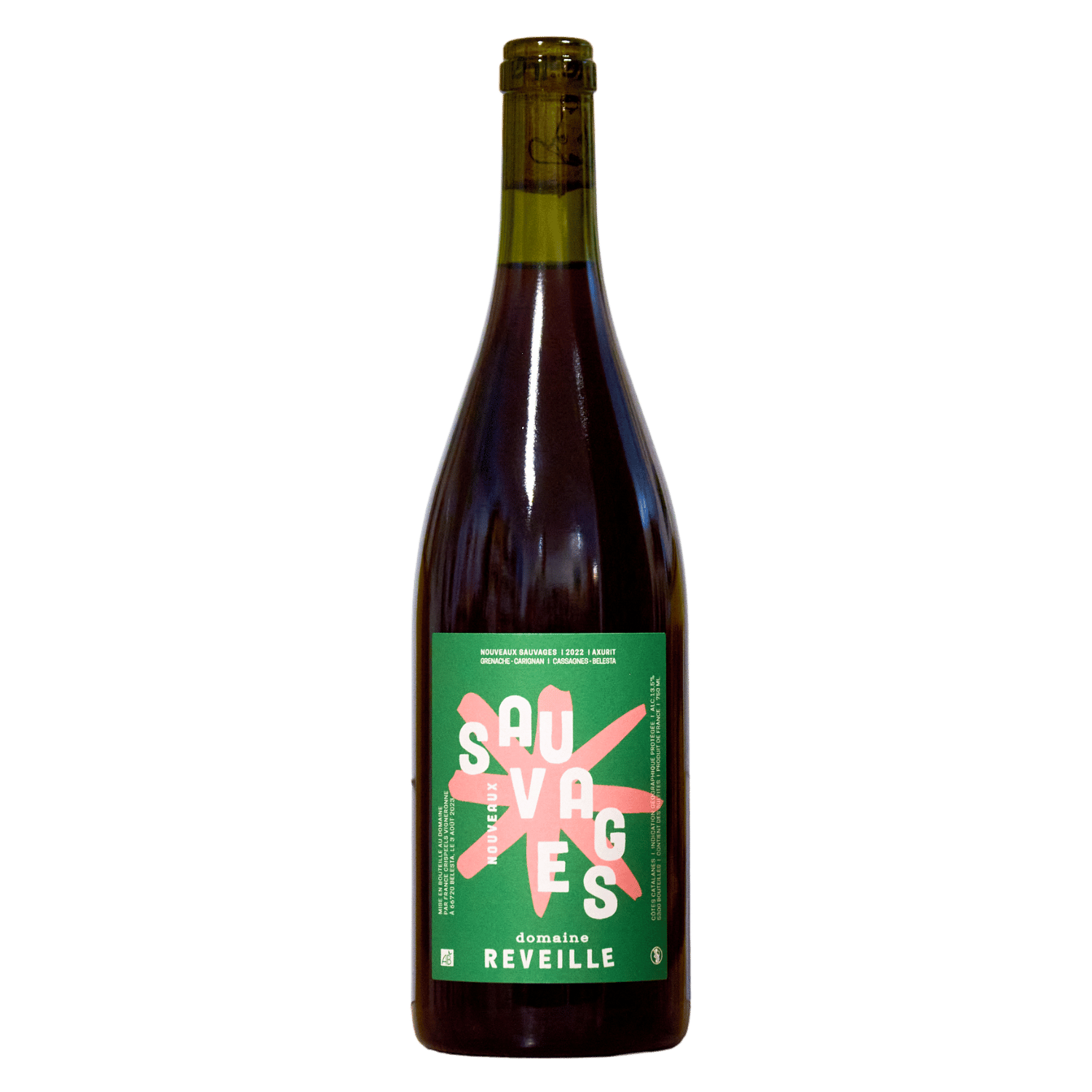 Nouveaux Sauvages, Côtes Catalanes Rouge 2022, Flasche