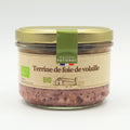 Maison Patignac Bio Terrine de foie de volaille, Geflügelleber-Terrine im Glas 180 g
