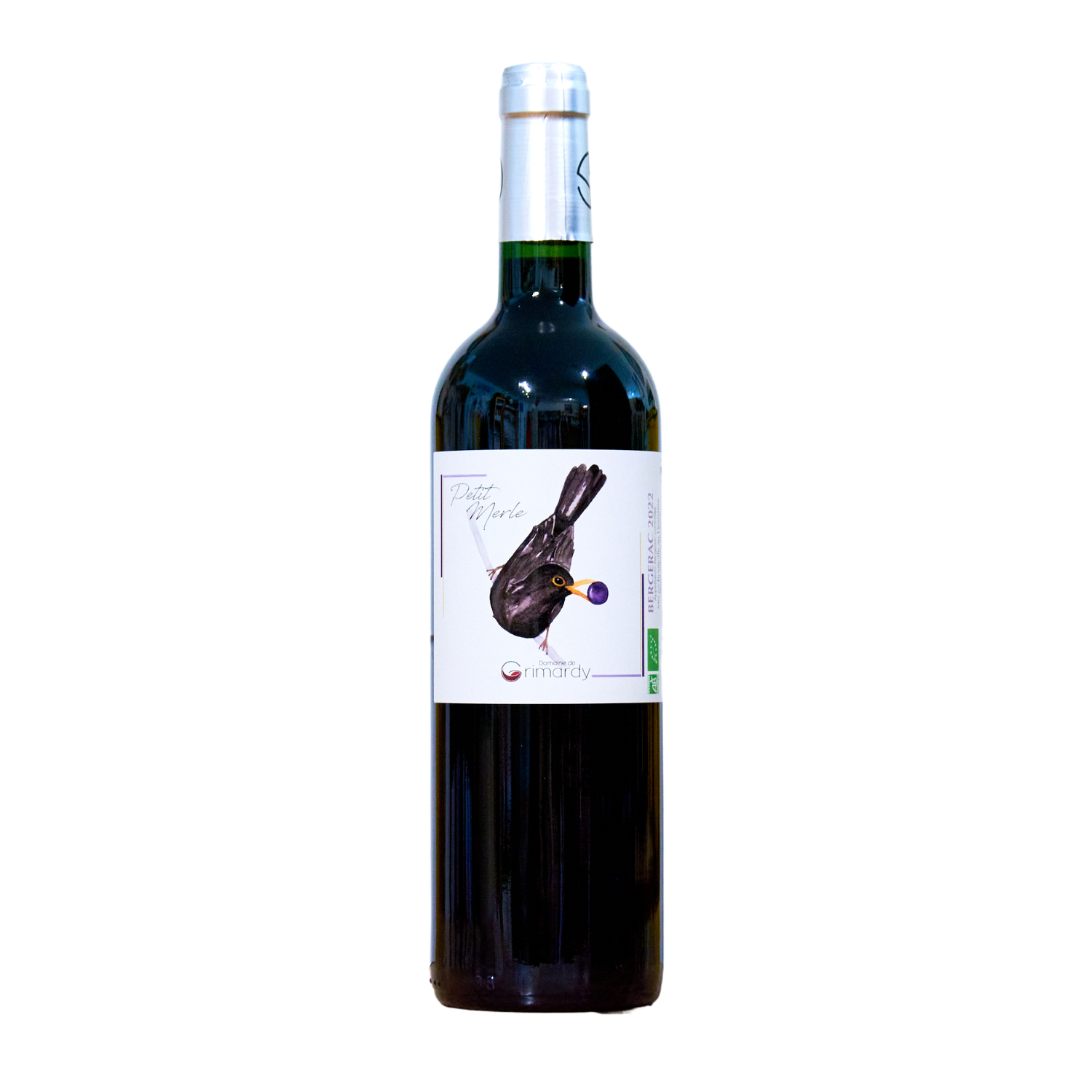 Petit Merle, Bergerac Rouge 2022, Flasche