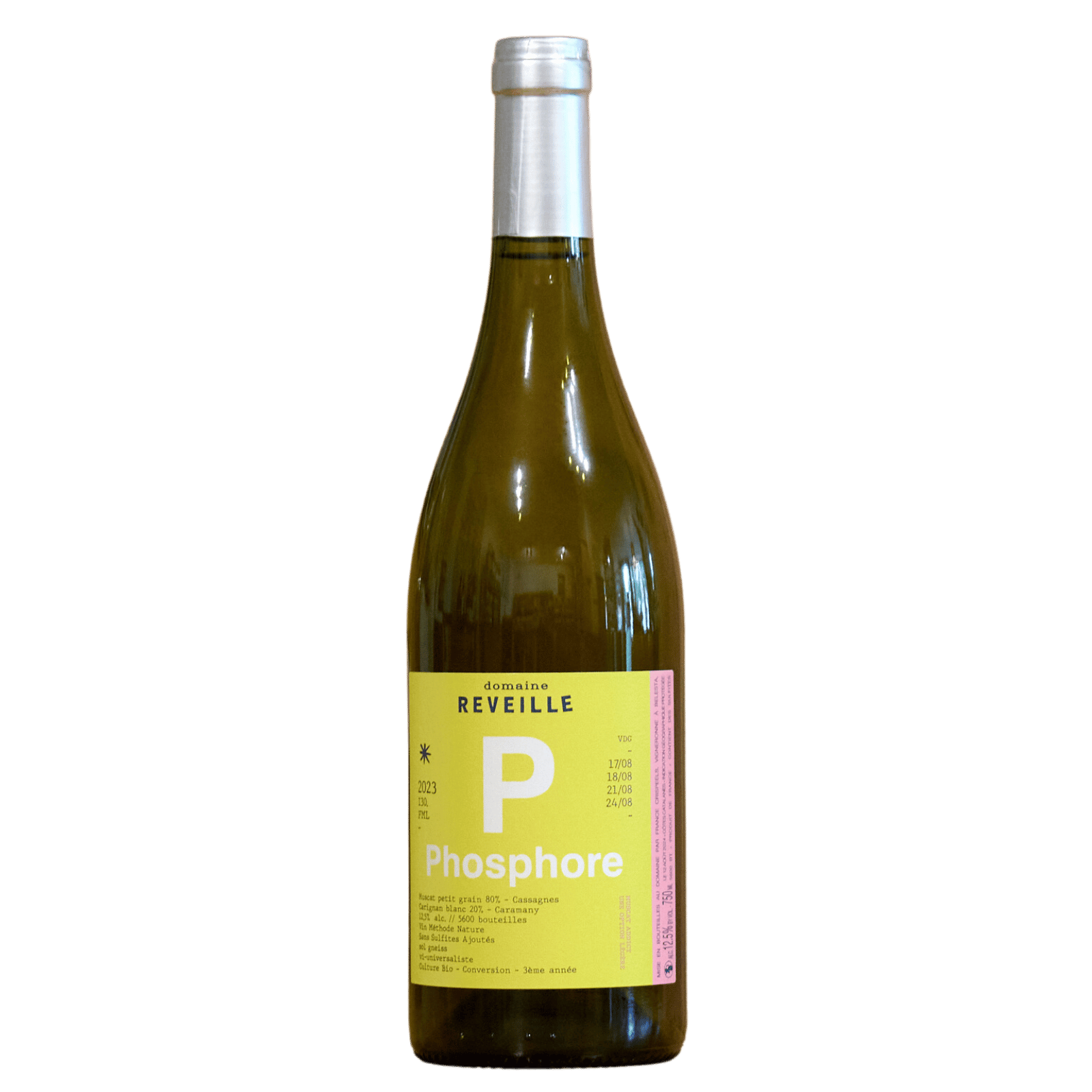 Phosphore, Côtes Catalanes Blanc, 2023 Bio, Flasche