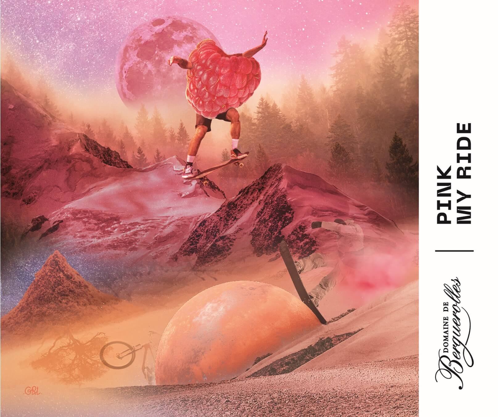 Pink My Ride, IGP Cévennes Rosé 2024, serviert, Szene