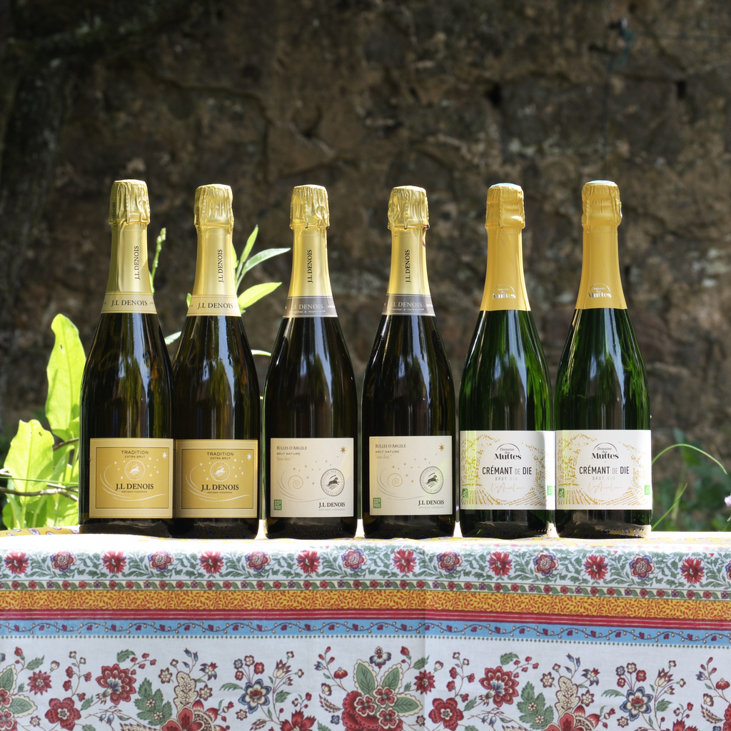Crémant Trio: Die, Limoux und Bulles d'Argile