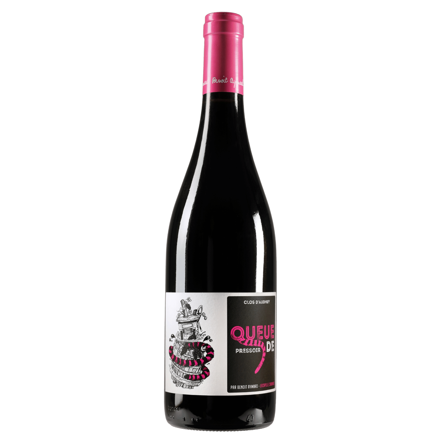Queue de Pressoir, Clos d'Audhuy, Ségalin Malbec Bio, Flasche