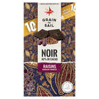 Grain de Sail Bio Zartbitterschokolade Rosinen Buchweizen Tafel 100g