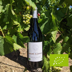 Sainte Cécile Rouge 2021 Magnum, serviert, Szene
