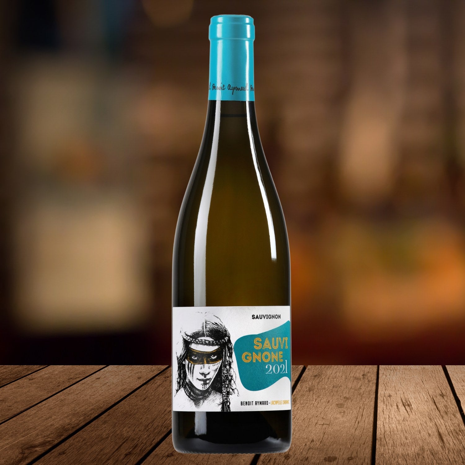Sauvignone Sauvignon Blanc 2023, serviert, Szene