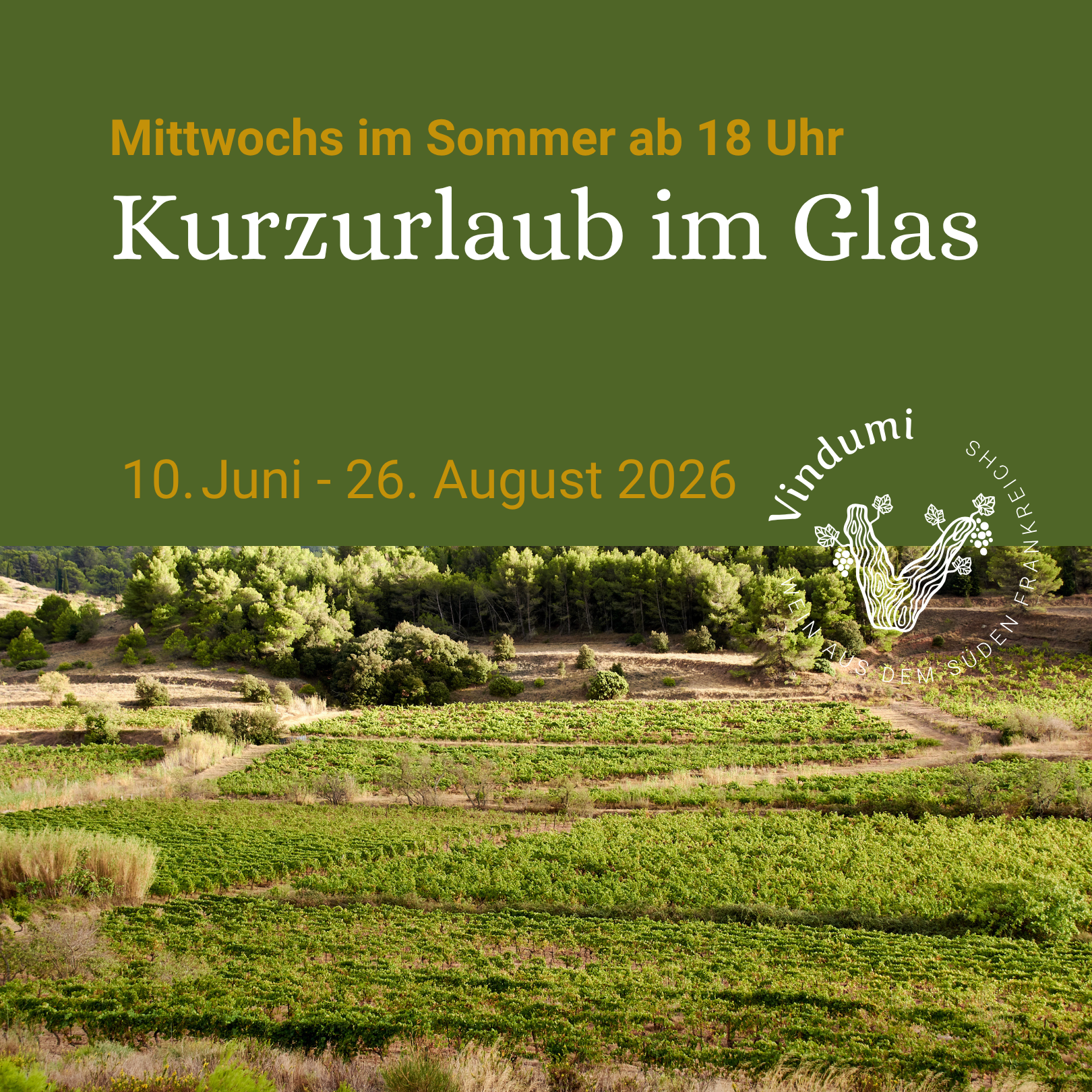 Kurzurlaub im Glas