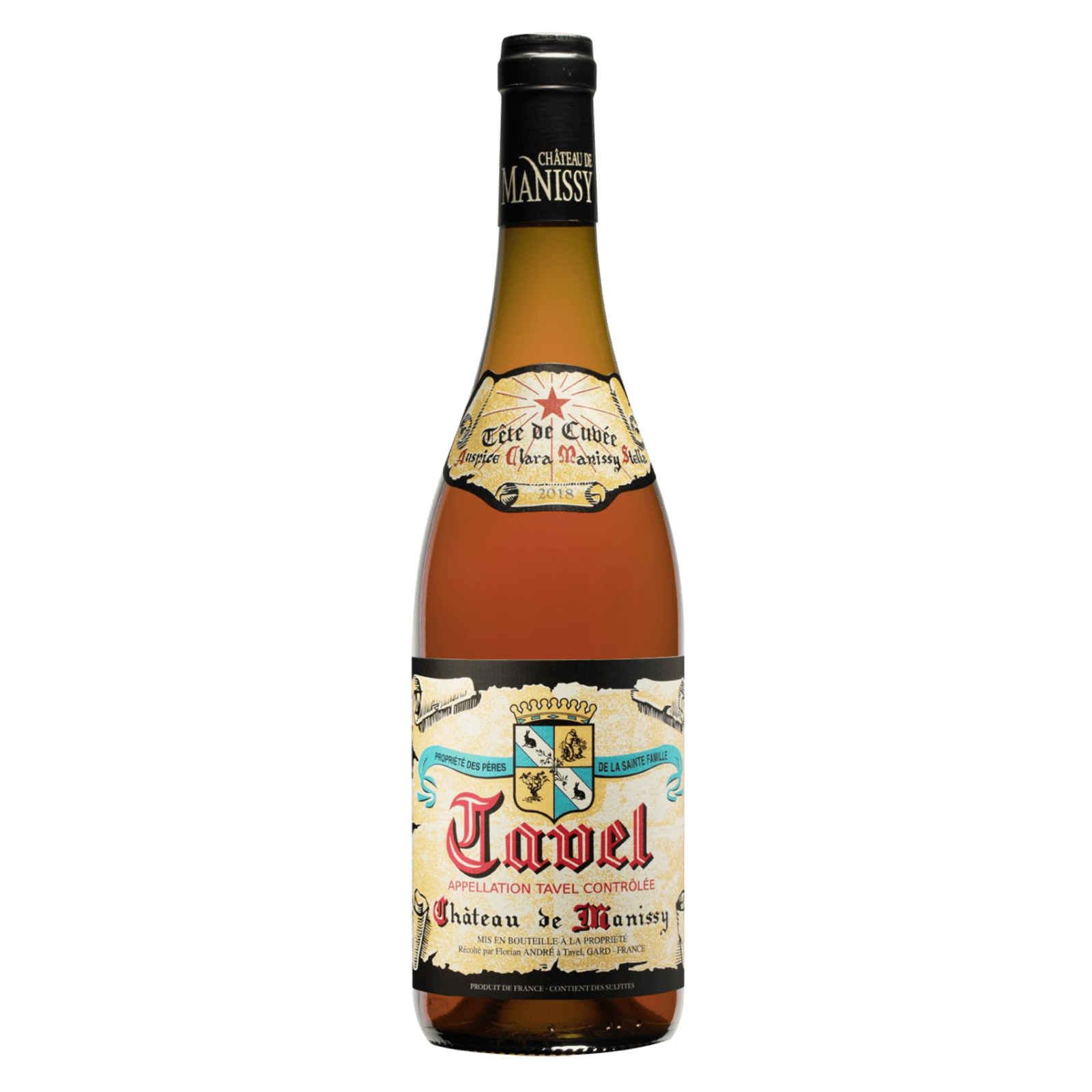 Tête de Cuvée Tavel Rosé 2023, Manissy, Flasche