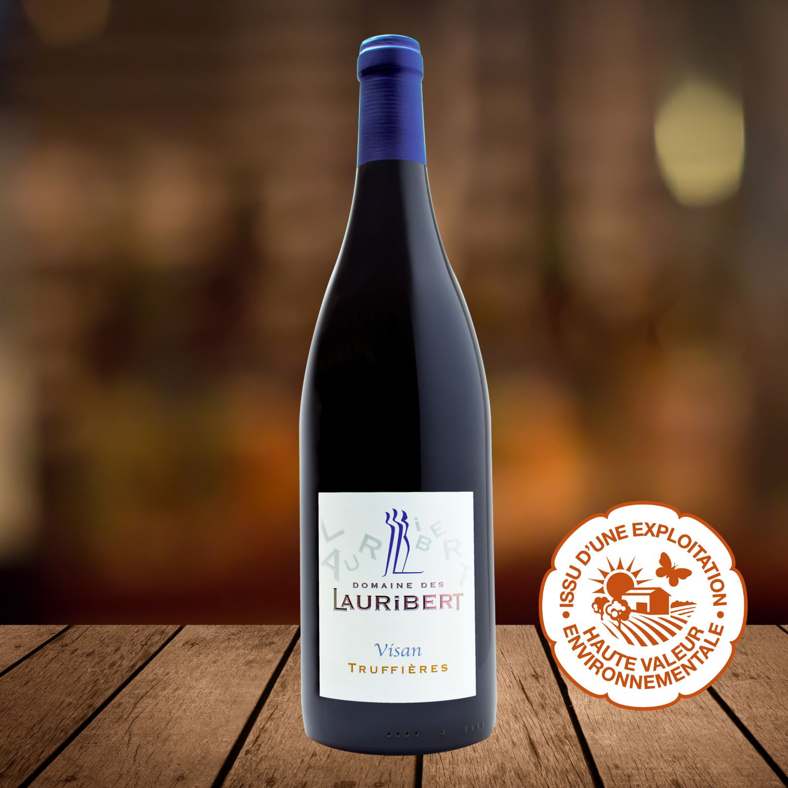 Truffières Visan Rouge 2024, Rotwein aus Visan, Domaine des Lauribert
