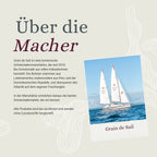 Grain de Sail Frachtsegler, Infotafel Über die Macher