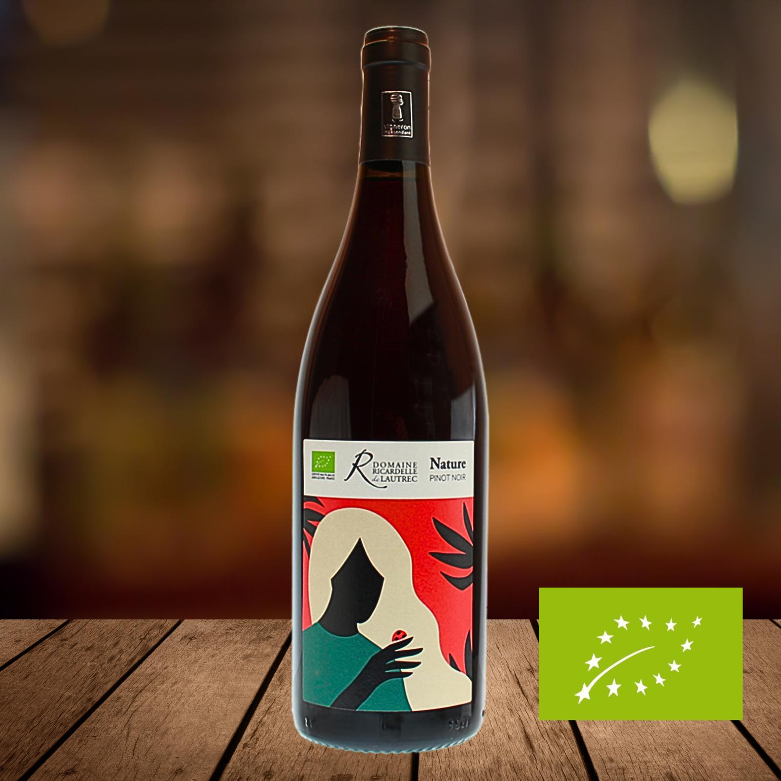 Pinot Noir Nature - Pays d'Oc 2022 - Bio