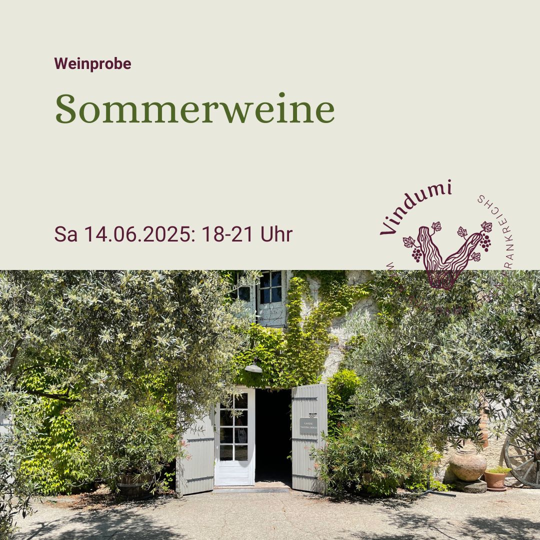 Weinprobe mit Tapas - Sommerweine 14.06.2025