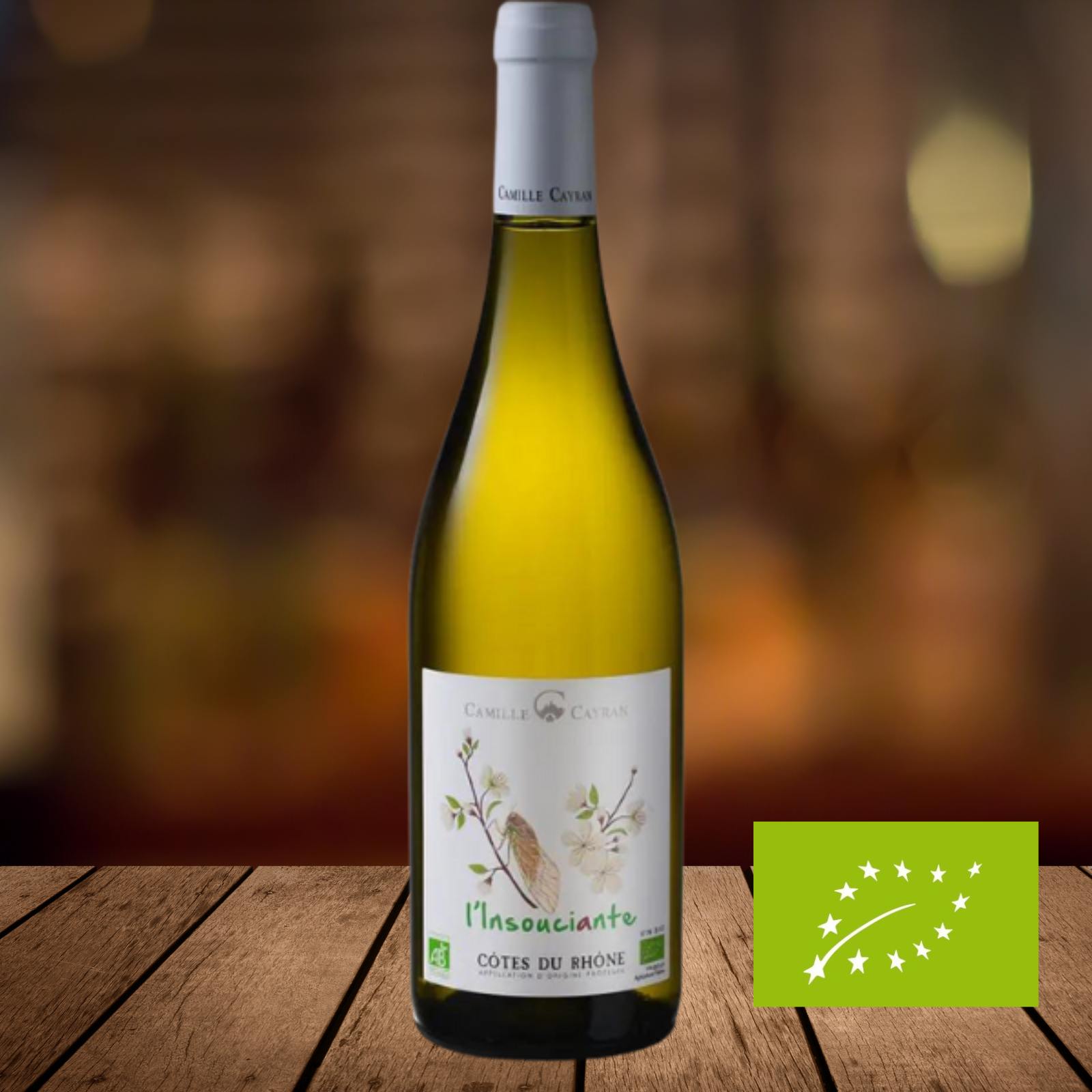 L'Insouciante - Côtes-du-Rhône Blanc 2023 - Bio