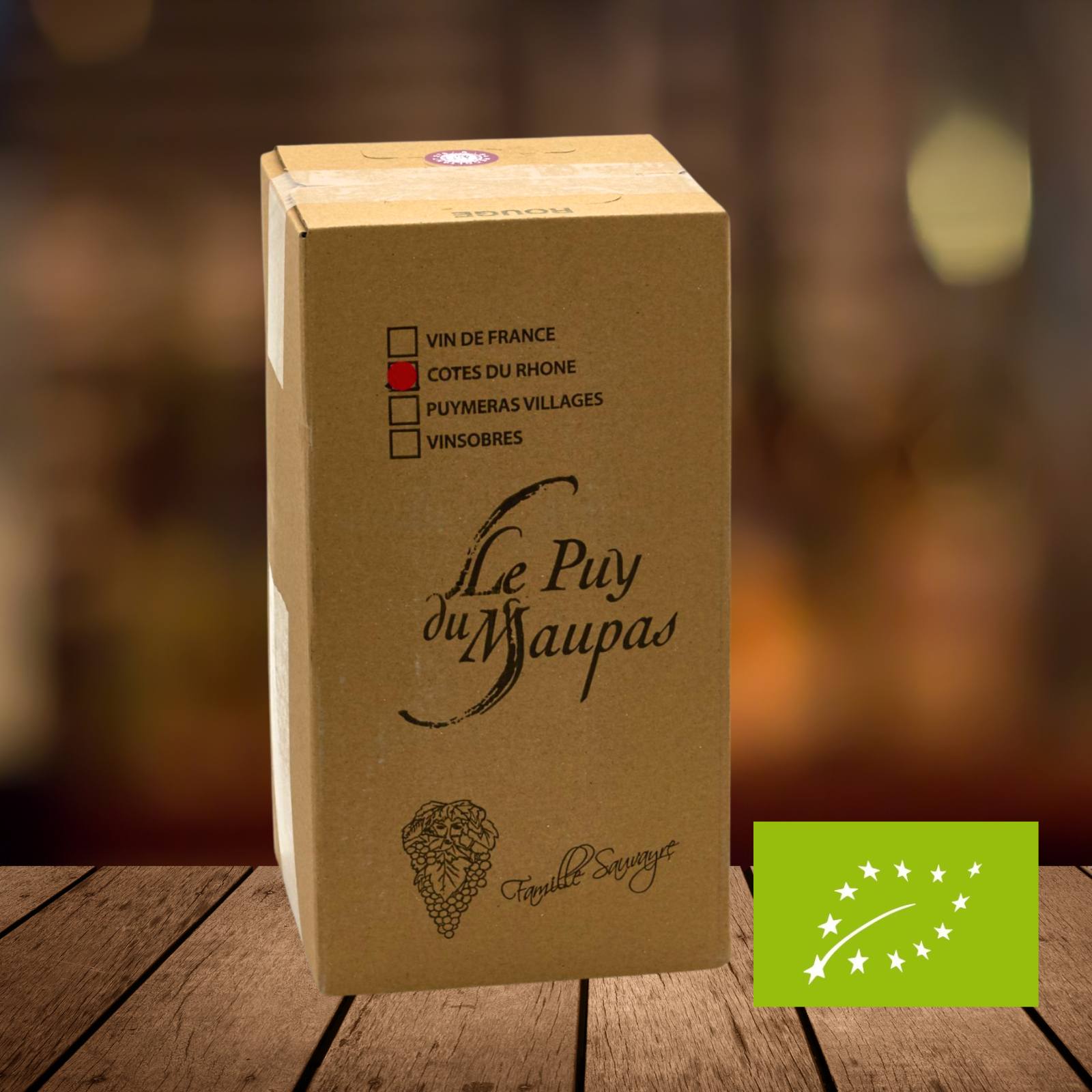 BIB - Le Puy du Maupas Rouge 3l - Bio