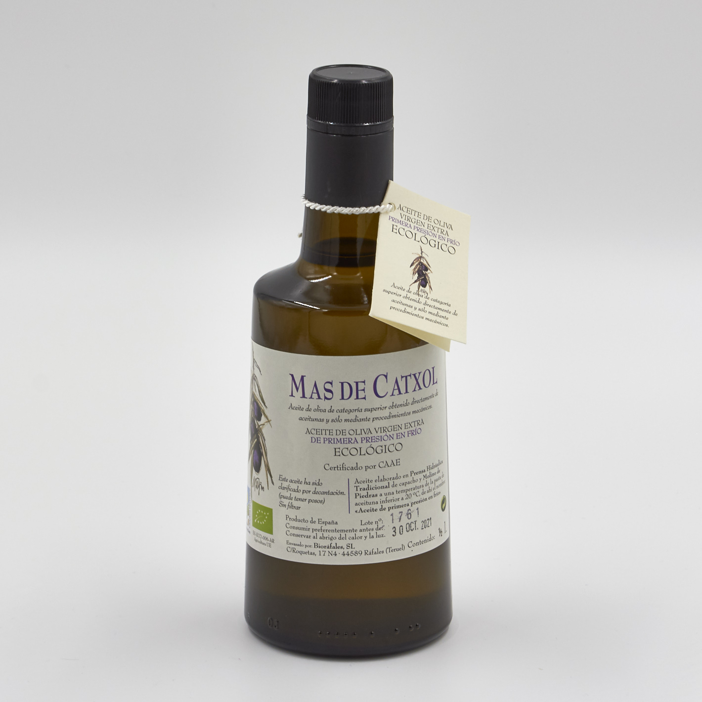Bio Olivenöl Mas de Catxol 0,5l