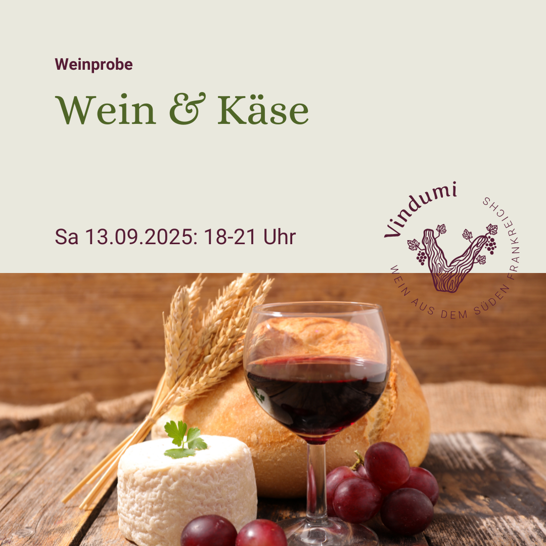 Wein & Käse - 13.09.2025