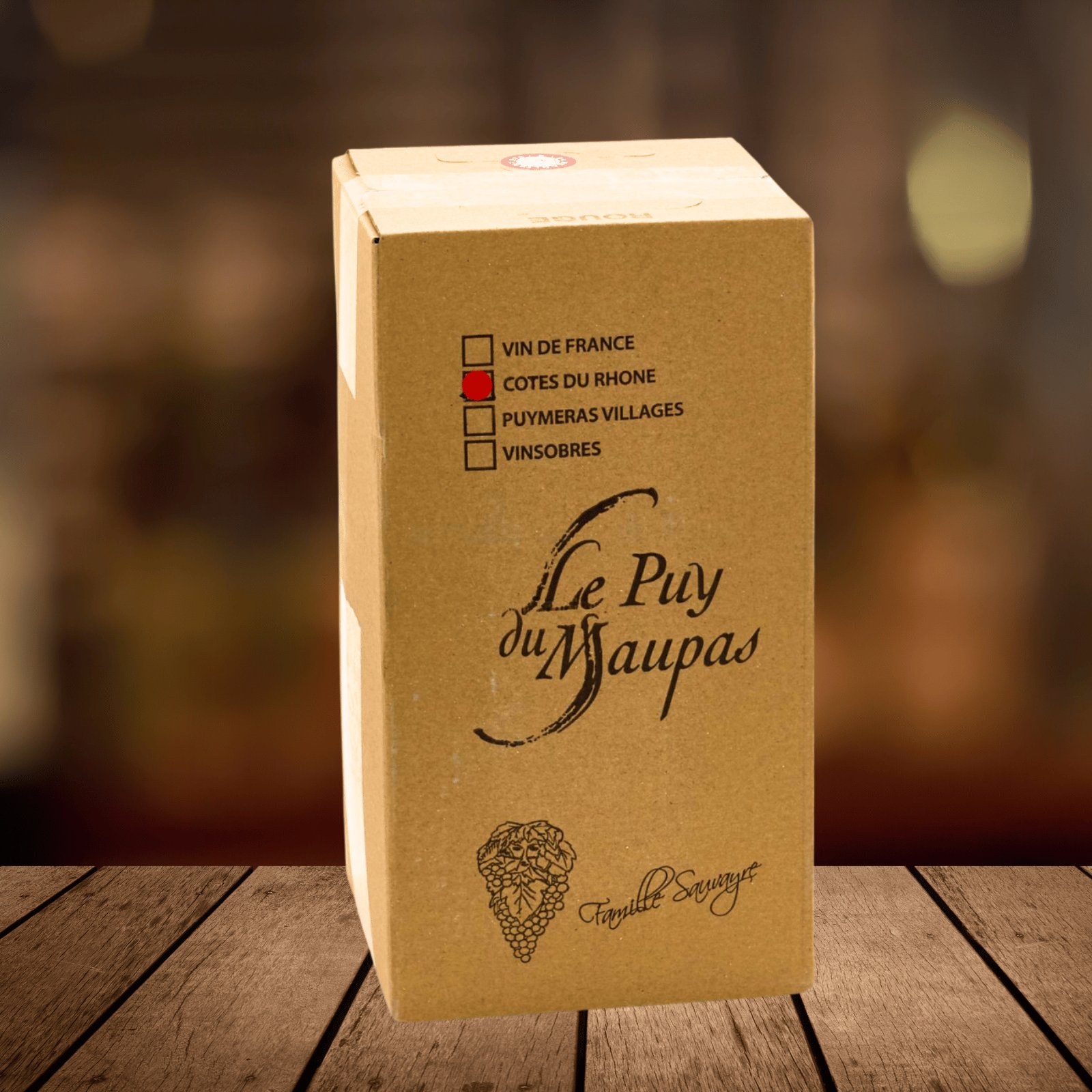 BIB - Le Puy du Maupas Rouge 3l - Bio